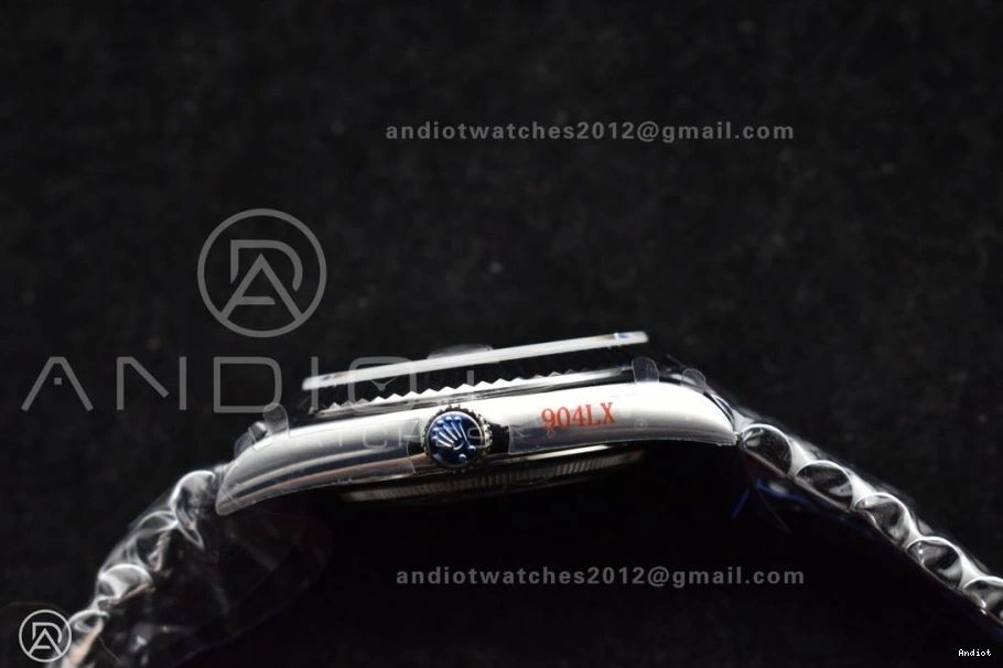 Dial QF on DayDate 40 (Gain President SS V4 Blue Edition Steel Bracelet A2836 Weight) Best 904L Black 0426